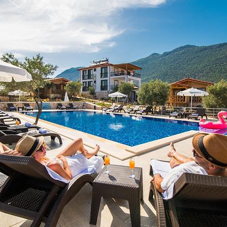 Doganin Ruhu Hotel & Bungalow Kaş Exteriör bild