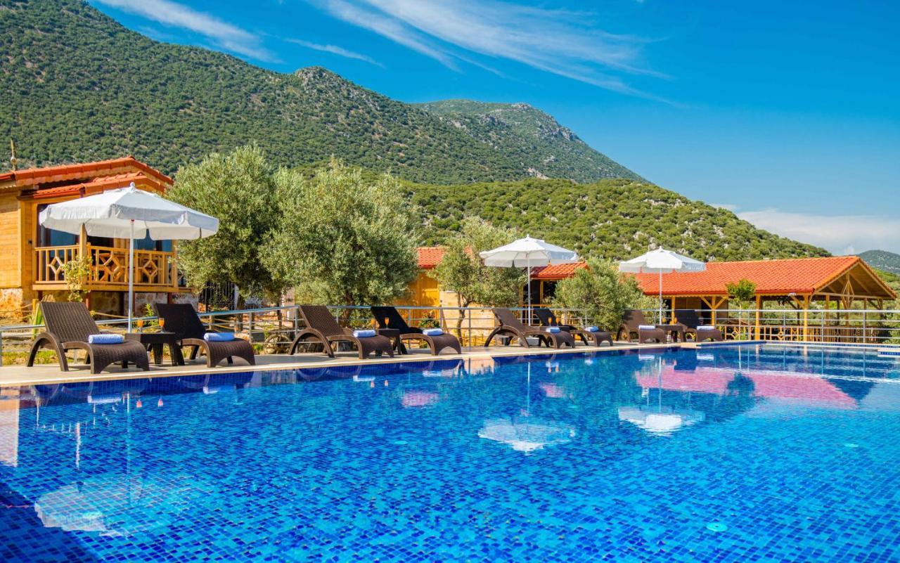 Doganin Ruhu Hotel & Bungalow Kaş Exteriör bild