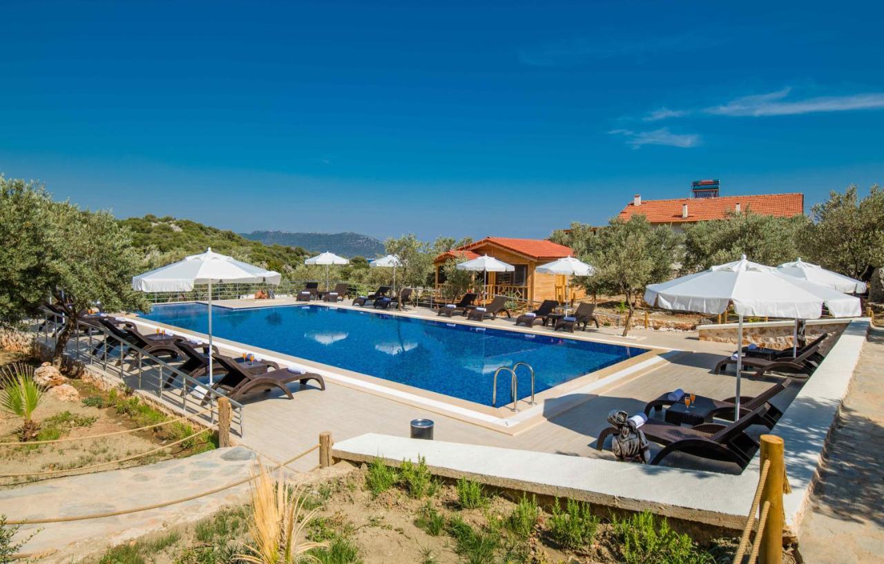 Doganin Ruhu Hotel & Bungalow Kaş Exteriör bild