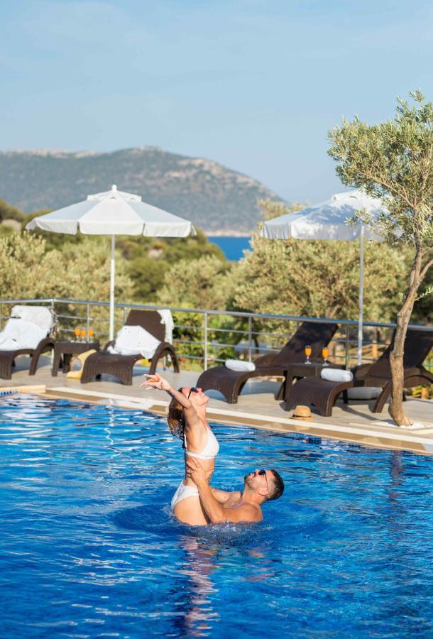 Doganin Ruhu Hotel & Bungalow Kaş Exteriör bild
