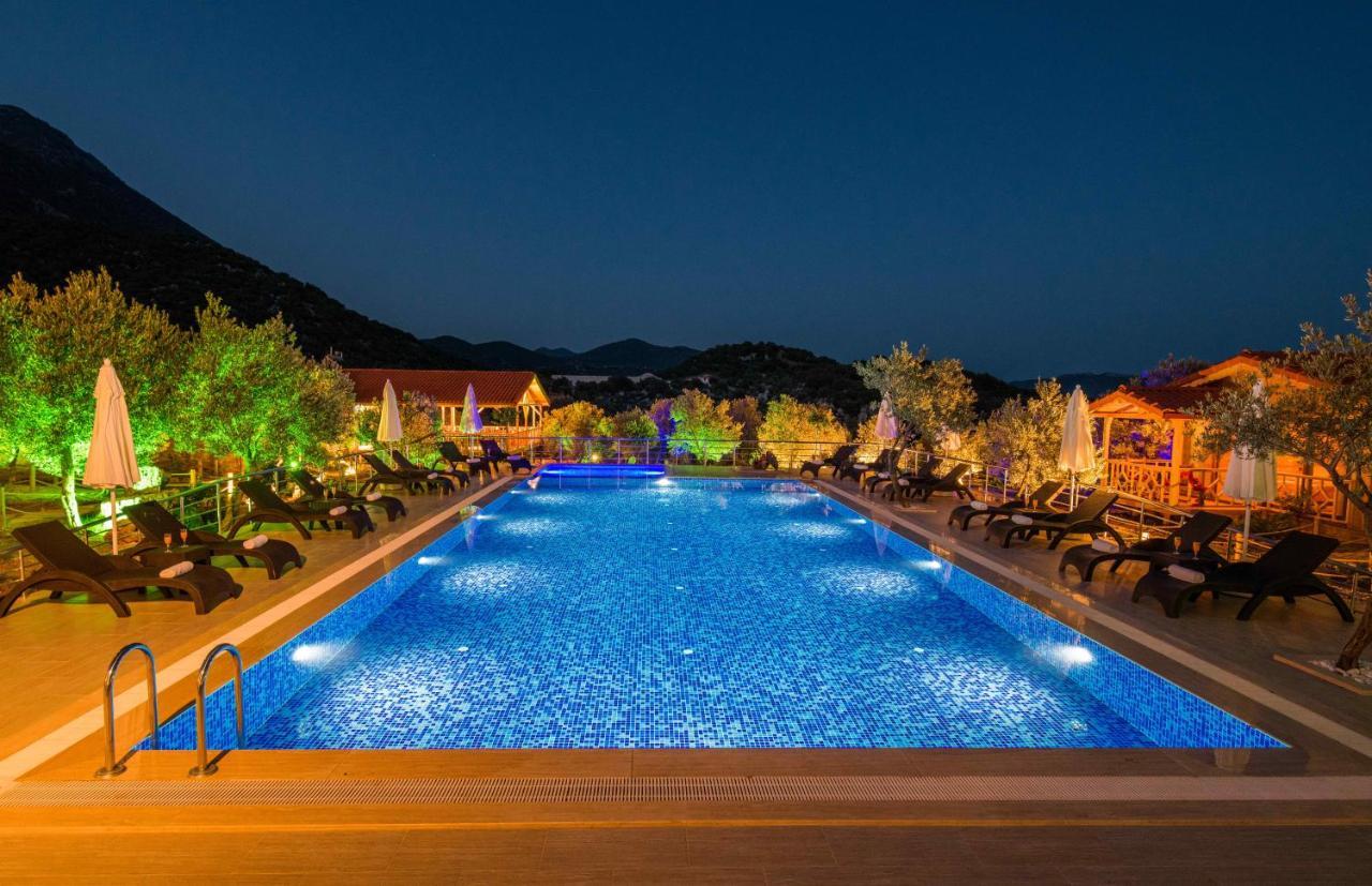 Doganin Ruhu Hotel & Bungalow Kaş Exteriör bild