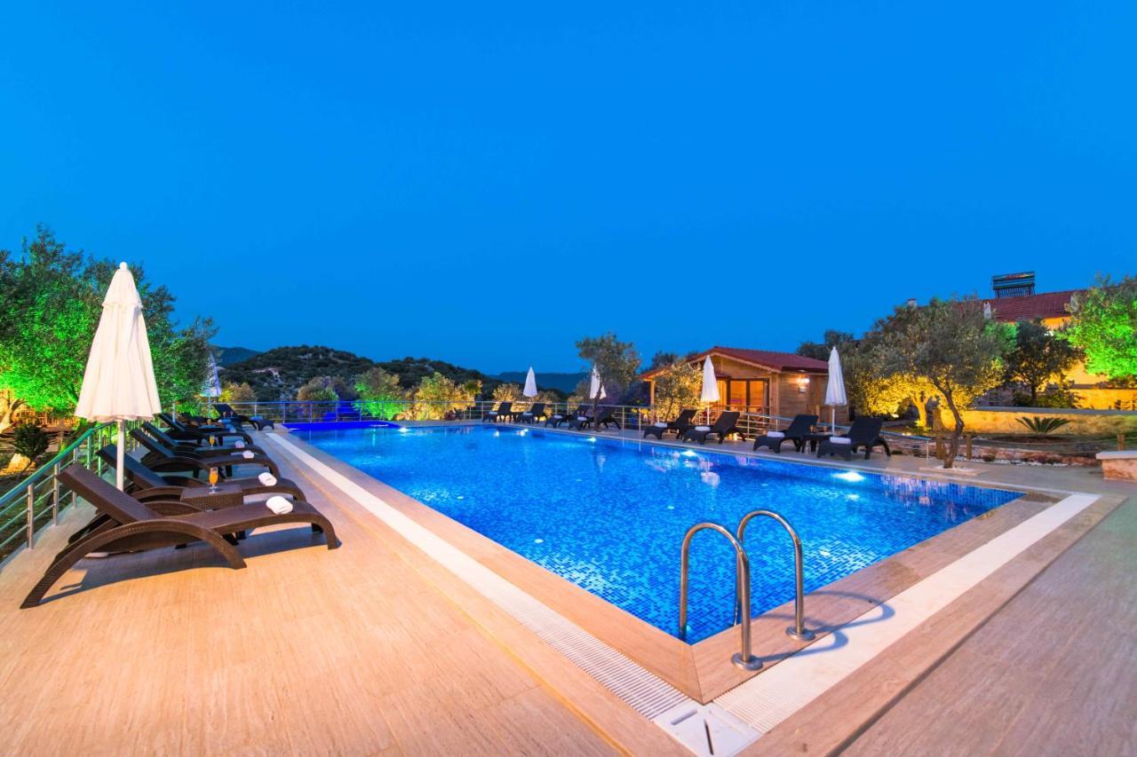Doganin Ruhu Hotel & Bungalow Kaş Exteriör bild