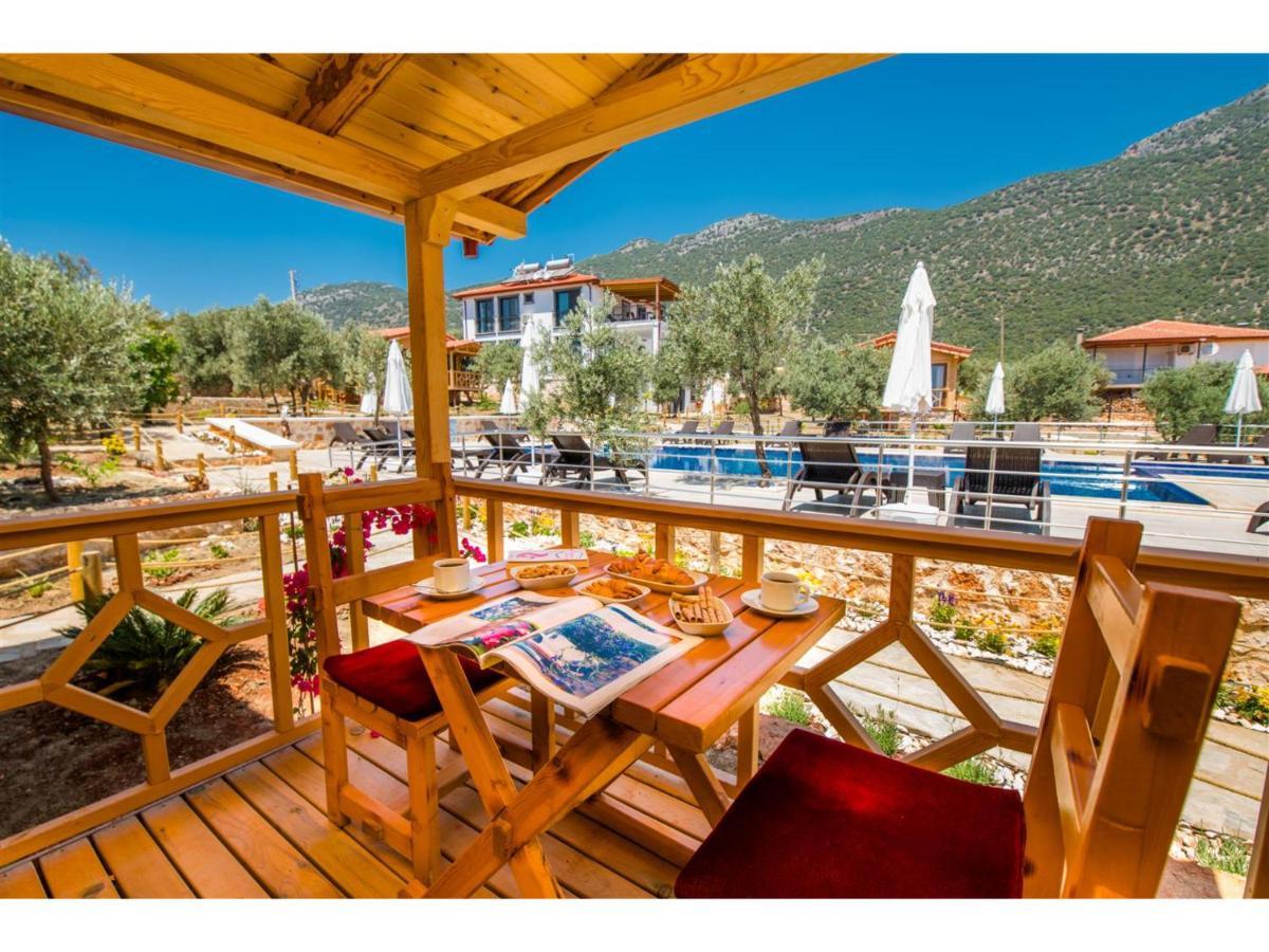 Doganin Ruhu Hotel & Bungalow Kaş Exteriör bild