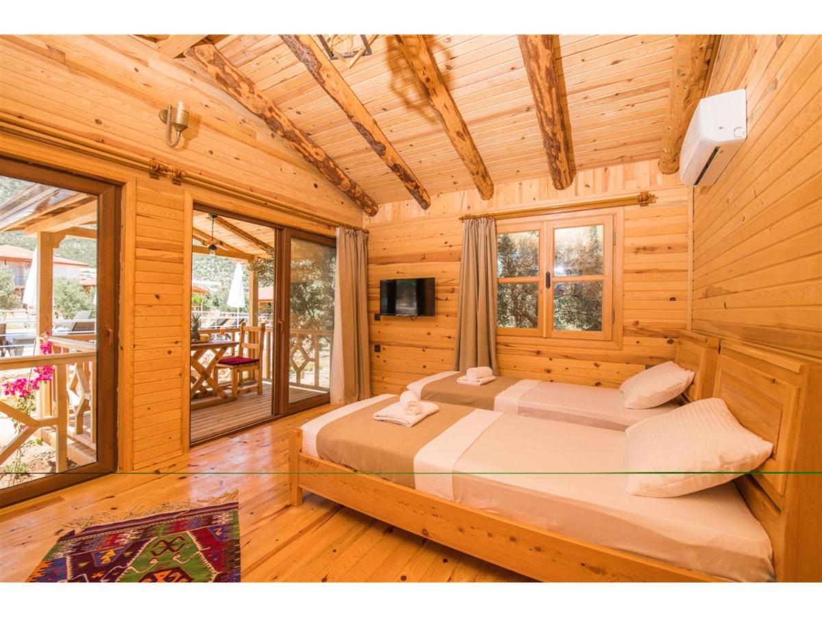 Doganin Ruhu Hotel & Bungalow Kaş Exteriör bild