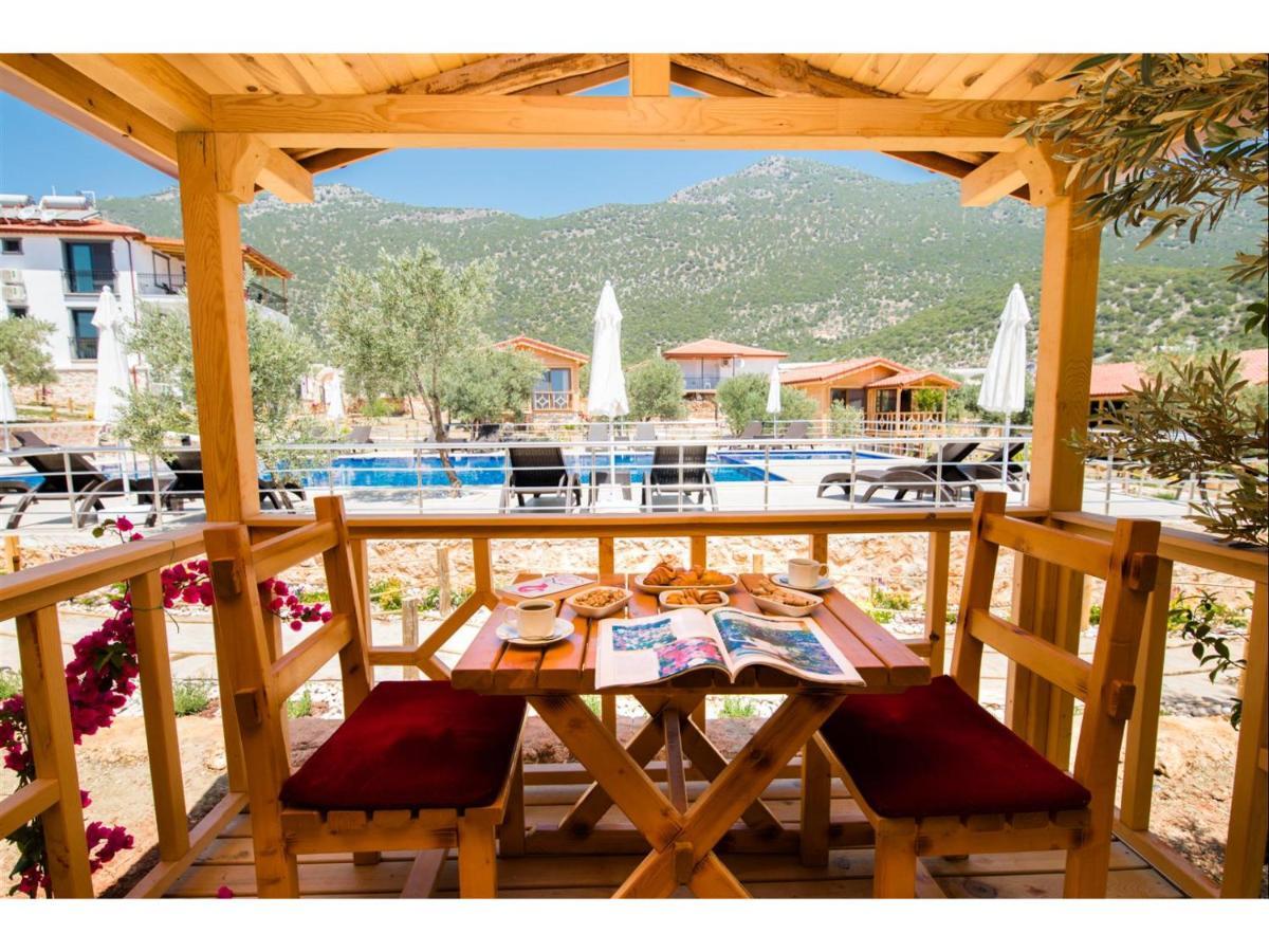 Doganin Ruhu Hotel & Bungalow Kaş Exteriör bild