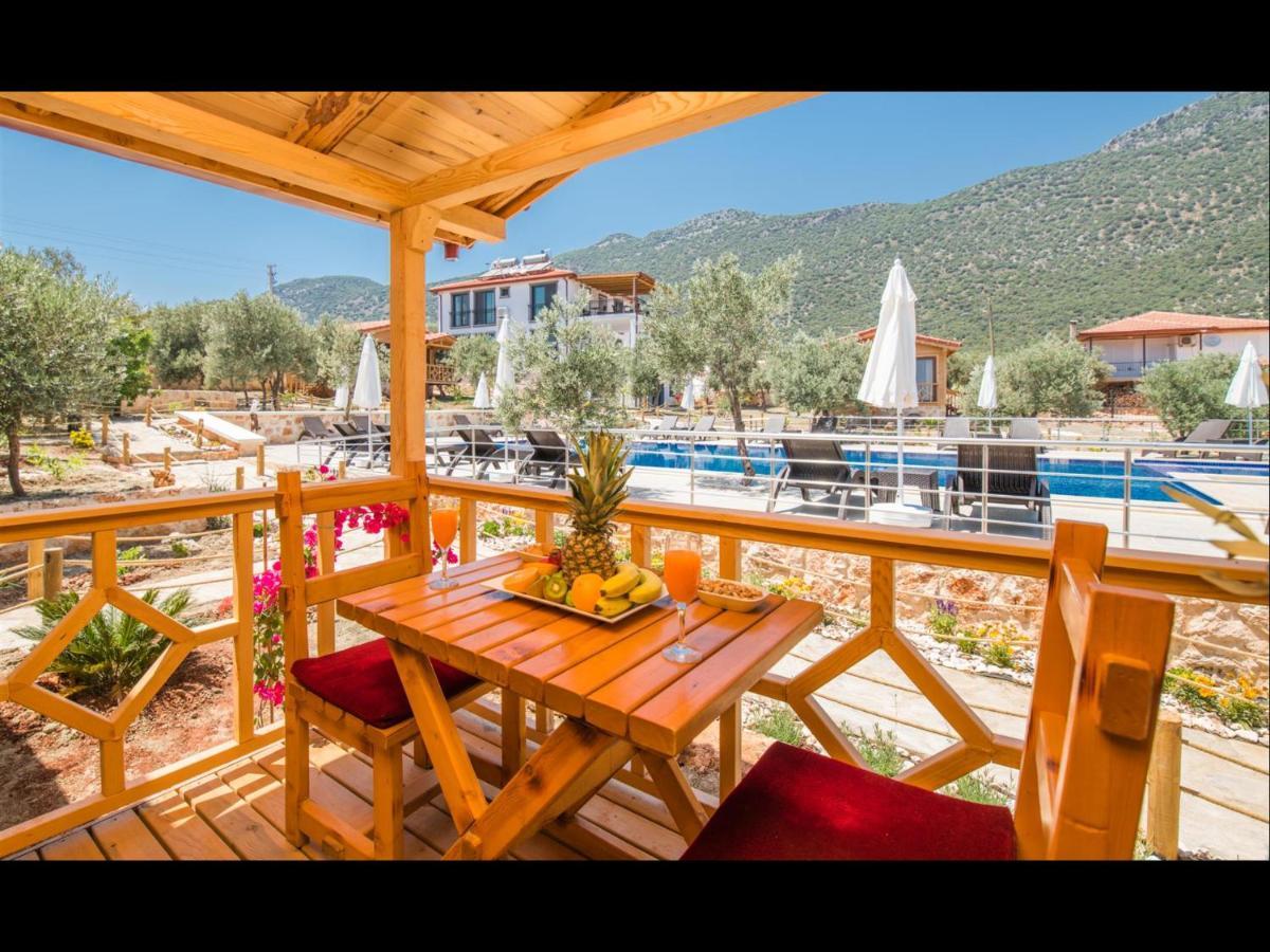 Doganin Ruhu Hotel & Bungalow Kaş Exteriör bild