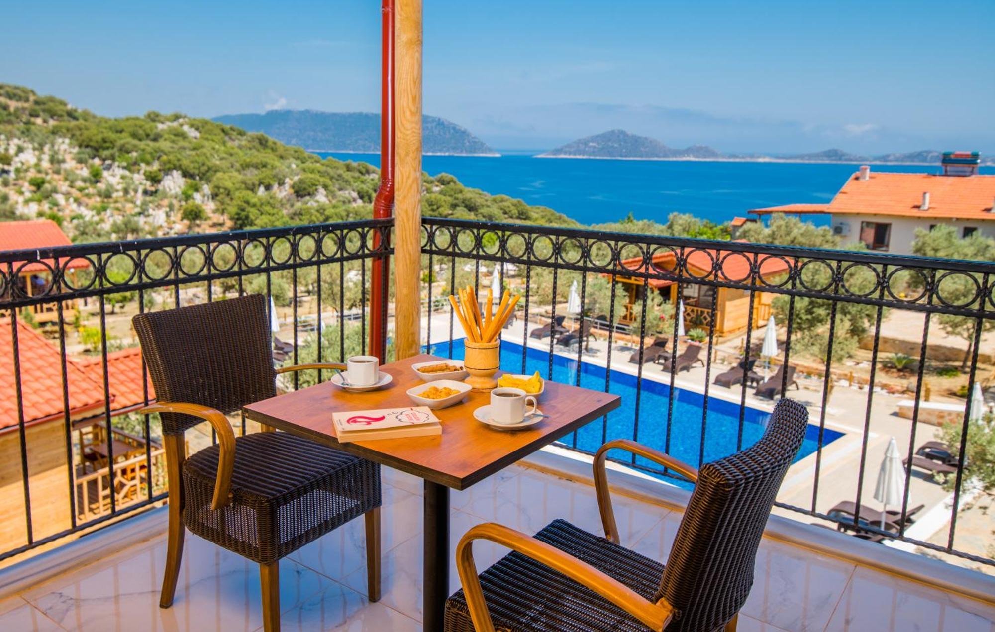 Doganin Ruhu Hotel & Bungalow Kaş Exteriör bild