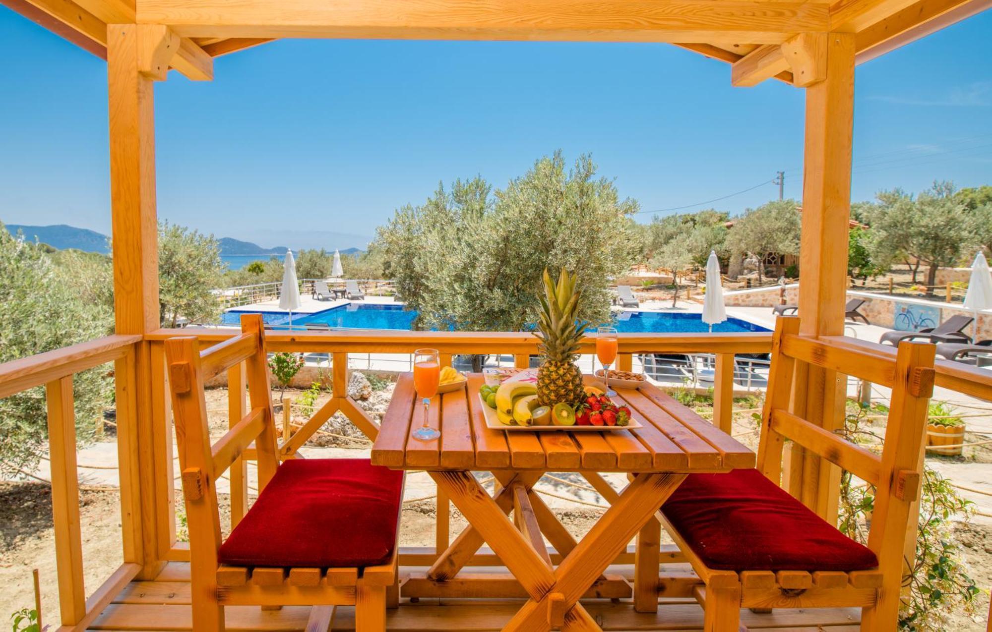 Doganin Ruhu Hotel & Bungalow Kaş Exteriör bild